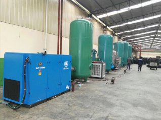 东洲通用储气罐-赛轮金宇轮胎使用现场